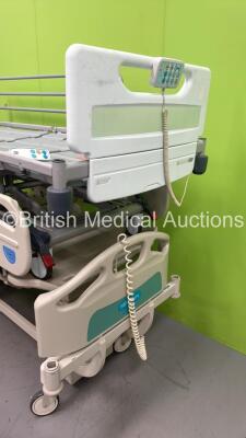 1 x Huntleigh Enterprise 5000 Electric Hospital Bed with Controller (Powers Up) and 1 x Hill-Rom Electric Hospital Bed (Not Power Tested Due to No Controller) - 5