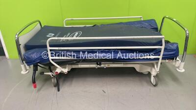 Linet Eleganza Electric Hospital Bed with 2 x Mattresses (Not Power Test Due to No Controller)