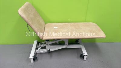 Plinth 2000 Hydraulic Patient Examination Couch (Hydraulics Tested Working) - 2