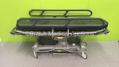 3 x Anetic Aid QA3 Hydraulic Patient Couches with Mattress (Hydraulics Tested Working - 1 x in Picture - 3 in Lot)