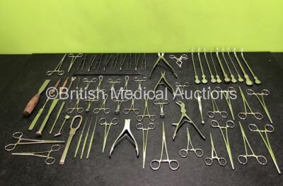 Job Lot of Various Surgical Instruments