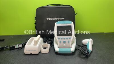 Verathon BVI 9400 Bladder Scanner with 1 x Battery Charger 2 x Batteries and 1 x Transducer / Probe in Carry Bag (Powers Up)