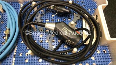 Smith & Nephew Ref 72203360 HD1200 Autoclavable Camera with Fibre Optic Light Source Cable in Karl Storz Tray - 2