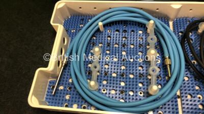 Smith & Nephew Ref 72203360 HD1200 Autoclavable Camera with Fibre Optic Light Source Cable in Karl Storz Tray - 4