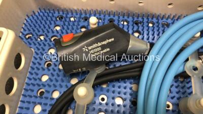 Smith & Nephew Ref 72203360 HD1200 Autoclavable Camera with Fibre Optic Light Source Cable in Karl Storz Tray - 2