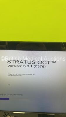 Zeiss Stratus OCT Direct Cross-Sectional Imaging System Version 5.0.1 (0376) with PC, Software and Monitor (Powers Up) *S/N 3001-0255* **Mfd 2008** - 7