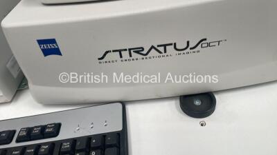 Zeiss Stratus OCT Direct Cross-Sectional Imaging System Version 5.0.1 (0376) with PC, Software and Monitor (Powers Up) *S/N 3001-0255* **Mfd 2008** - 21