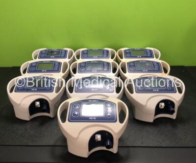 10 x ResMed VS III Ventilators (All Untested Due to Missing Power Supplies, 6 x Damaged Screens - See Photos) *in cage*