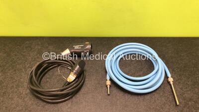 Smith & Nephew Ref 72203360 HD1200 Autoclavable Camera with Fibre Optic Light Source Cable