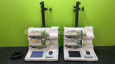 Job Lot Including 4 x Fresenius DPS Visio Pumps (All Power Up) 2 x Fresenius DPS Orchestra Base Primea Units (Both Power Up, 1 with Alarm-See Photo) *SN 19984169, 20227092, 19898543, 19923564, 19989977, 20257953*