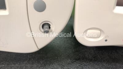 Job Lot Including 1 x Philips IntelliVue MP50 Patient Monitor (Powers Up with Damaged / Missing Dial - See Photos) and 1 x Philips IntelliVue MP30 Patient Monitor (Powers Up with Damaged Casing - See Photos) *SN DE82072217 / DE72850003* - 7