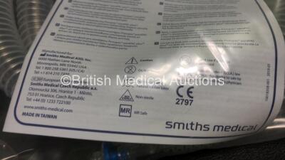 9 x Smiths Medical Pneupac Single Limb Circuits Ref 100/905/340 *Expired 10/2022* (Unused) - 5