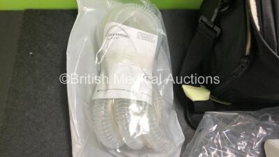 Lowenstein Medical Prisma V50-C Ventilator with Power Supply, User Manual and Accessories in Carry Case *Mfd 2020* (Powers Up, Like New, 2 Pin Power Supply - See Photos) - 6