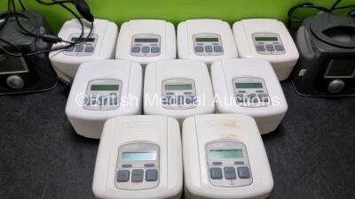 Job Lot Including 9 x Devilbiss Standard Sleep Cubes and 2 x Fisher & Paykel ICONNAK Novo CPAP Units *SN IK007623 / IK005924 / IK011669 / IK201279 / IK012222 / IK201671 / IS018679 / IK009509 / 180209634064 / 171012625019* - 4