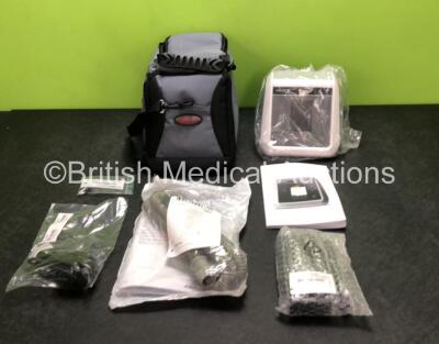 Breas Vivo 2 Ventilator with Power Supply, User Manual and Accessories in Carry Case *Mfd 2020* (Like New)