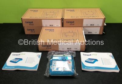 5 x Compat Ella Enteral Feeding Pumps with Accessories (Like New - In Boxes) *Stock Photo*