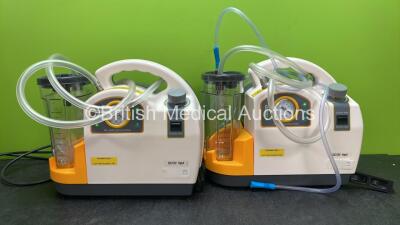 2 x MC-600C Suction Pumps with 2 x Cups (Both Power Up) *SN PE20-05-398, BE20-05-413*