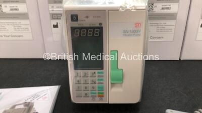 4 x Sino Medical SN-1800V Infusion Pumps with User Manuals in Boxes *Mfd - 2020* (Like New - In Boxes) - 3