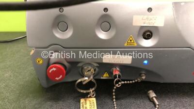 Quantel Medical Supra-T Laser with Footswitch and Key (Powers Up) - 4