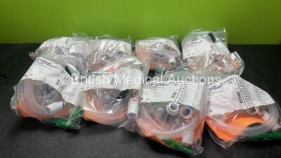 10 x Pulmodyne REF 313-8007N-4 Breathing Tubes *Stock Photo*