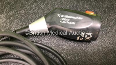 Smith & Nephew Ref 72203360 HD1200 Autoclavable Camera with Fibre Optic Light Source Cable - 3