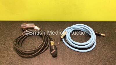 Smith & Nephew Ref 72203360 HD1200 Autoclavable Camera with Fibre Optic Light Source Cable