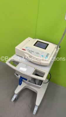 GE MAC 1200 ST ECG Machine on Stand (Powers Up) *S/N NA* - 4