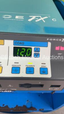 Valleylab Force FX-8CS Electrosurgical / Diathermy Unit on Stand (Powers Up) *S/N SF8K06457A* - 5