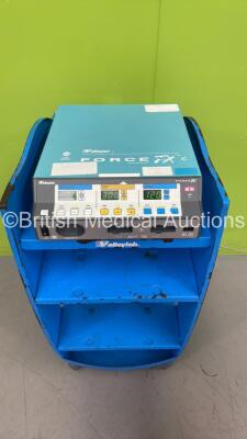 Valleylab Force FX-8CS Electrosurgical / Diathermy Unit on Stand (Powers Up) *S/N SF8K035483A* - 2