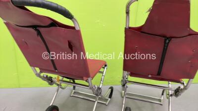 2 x Ferno Compact Evacuation Chairs (1 x Rip to Material) - 3