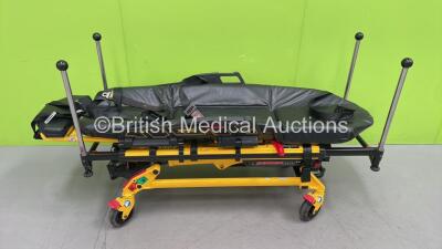 Stryker PowerPro TL Ambulance Stretcher with Mattress and Battery (No Power - Possible Flat Battery)