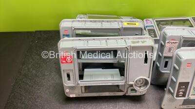 10 x Physio Control Lifepak 15 Defibrillator Front Cases *All Damaged, some with Missing Buttons-See Photos* - 2