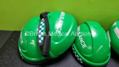 7 x Ambulance / Paramedic Safety Helmets - 3