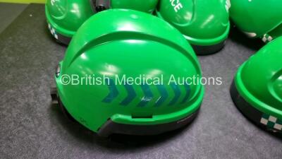 7 x Ambulance / Paramedic Safety Helmets - 5