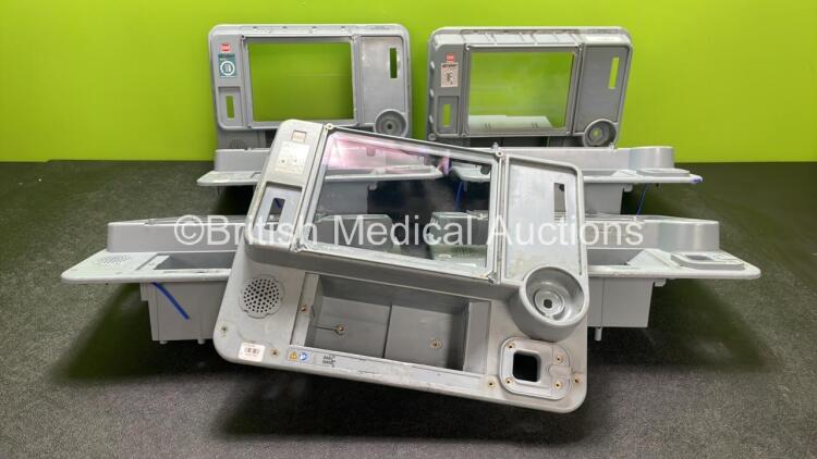 7 x Physio Control Lifepak 15 Defibrillator Front Cases *All Damaged with Missing Buttons-See Photos*