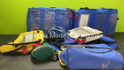 Job Lot of Various Carry Bags Including Intubation Bags and Prep Bags