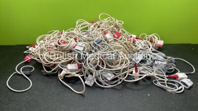 Job Lot of SpO2 Finger Sensors and Connection Leads