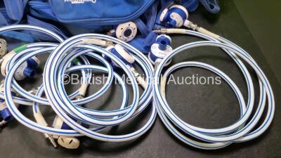 8 x Entonox Hoses with 4 x Bags - 3