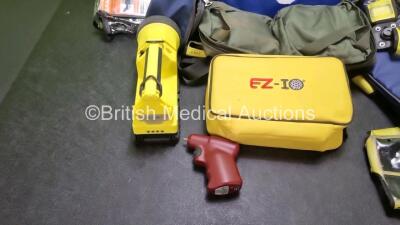 Job Lot Including 1 x EZ-10 G3 Power Driver, 1 x Light Hawk Torch and Various Mixed Ambulance Bags - 5