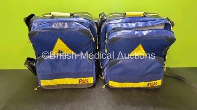 2 x Pax Emergency Blue Rucksacks