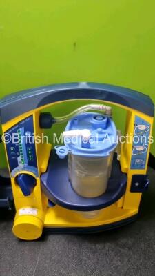 3 x LSU Laerdal Suction Units with 3 x Cups and 2 x Batteries (All Power Up) *SN 78111971316 / 78130958519 / 78300787115*& - 2