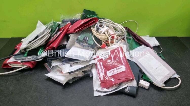 Job Lot of Various Patient Monitoring Cables