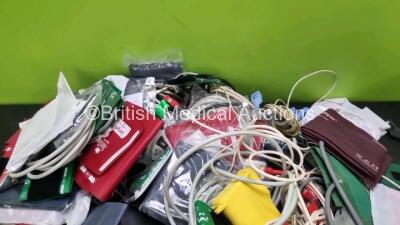 Job Lot of Various Patient Monitoring Cables - 2