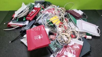 Job Lot of Various Patient Monitoring Cables - 3