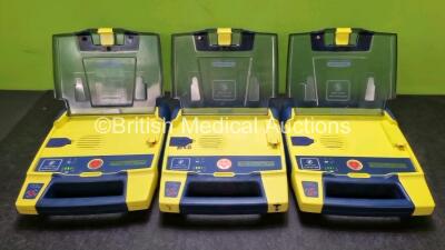 3 x Cardiac Science AED Trainers (All Power Up with Stock Batteries Stock Batteries Not Included)