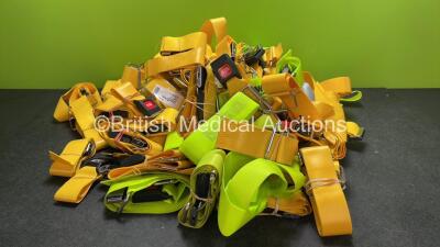 Job Lot of Safety Straps and Belts