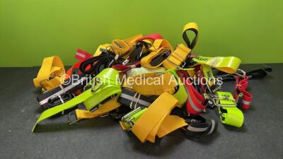 Job Lot of Safety Straps and Belts