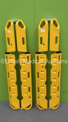 2 x Yellow Scoop Stretchers - 2