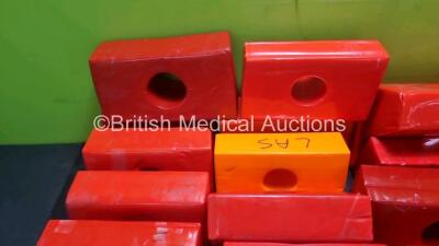 22 x Ambulance Foam Head Blocks - 2