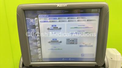 Alcon Constellation Vision System Phacoemulsification Machine Ref 8065751150 Rev R Software Revision REL_5.40.26 with 1 x Alcon Purepoint Footswitch and 1 x Alcon Constellation Footswitch (Powers Up with Key-Key Not Included) * SN 1101349801X * * Mfd Feb - 5